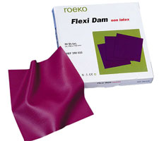 FLEXI DAM NON LATEX LILA 30 ST.