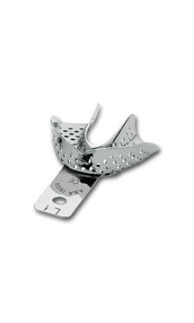PORTE EMPREINTE PERFORE COLOR INOX L1