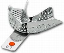 PORTE EMPREINTE PERFORE COLOR INOX L3