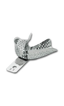PORTE EMPREINTE PERFORE COLOR INOX  L5