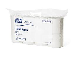 TORK TOILETTENPAPER 2-LAGIG 12X4 ROLLS