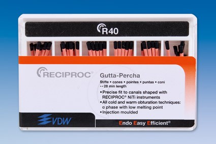 RECIPROC GUTTAPERCHASPITZEN R40 SCHWARZ