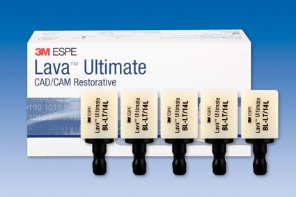 LAVA ULTIMATE BLEACH-LT FOR CEREC 5 BLOCS