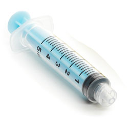 CANALPRO SPRITZE BLAU 5ML. 50 ST