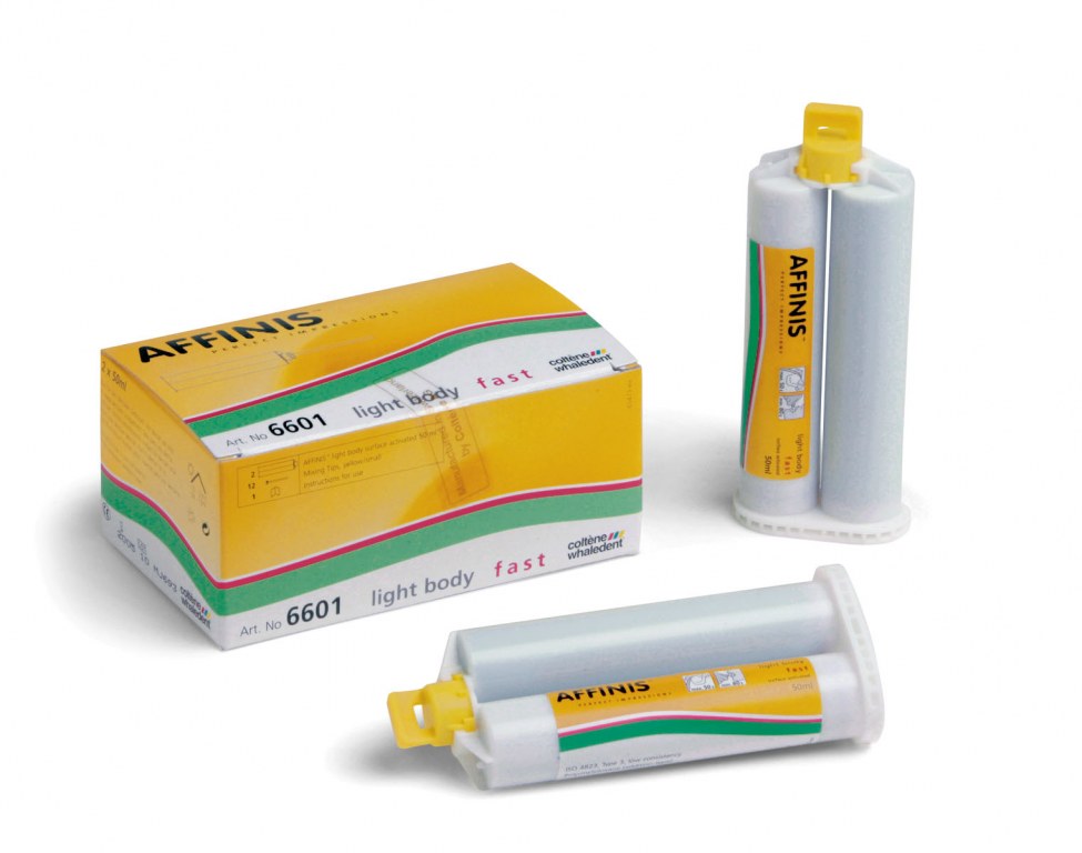 AFFINIS LIGHT BODY FAST 2X50ML + 12 MIX TIPS