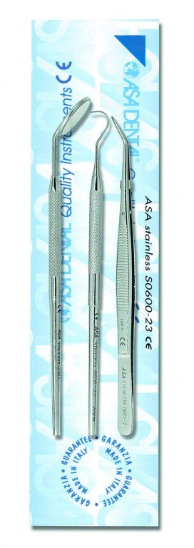 GRIFF+SPIEGEL?4+SONDE?23+PINZETTE S0600-23 AS