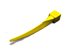 G-WEDGE ULTRA-FIN, JAUNE 100PCS