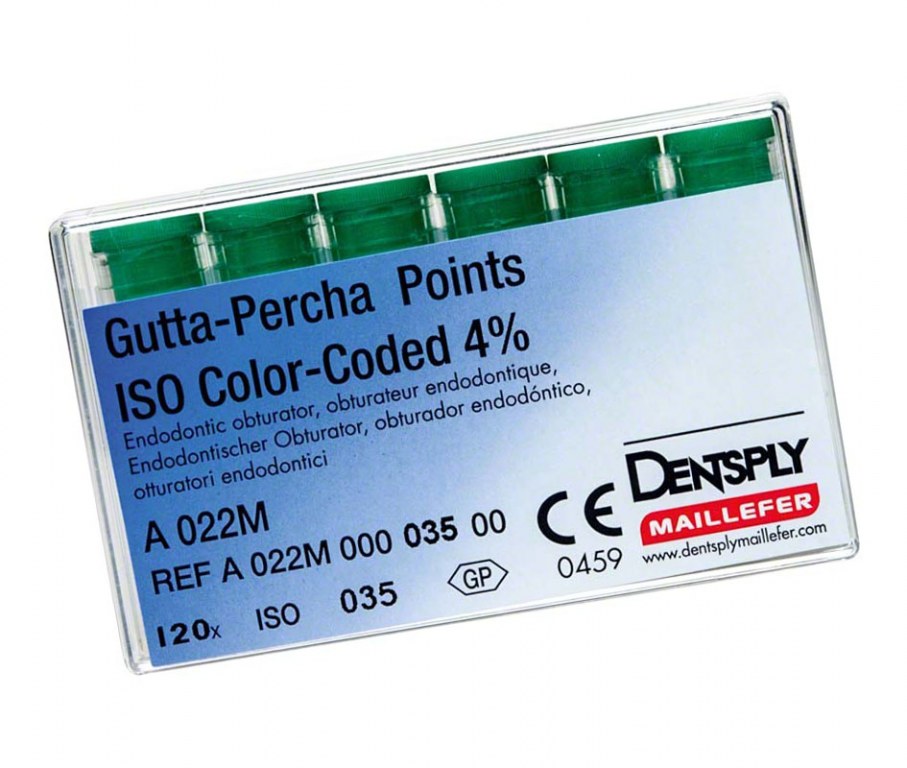 GUTTA PERCHA COLOR CODED ISO 35 4%