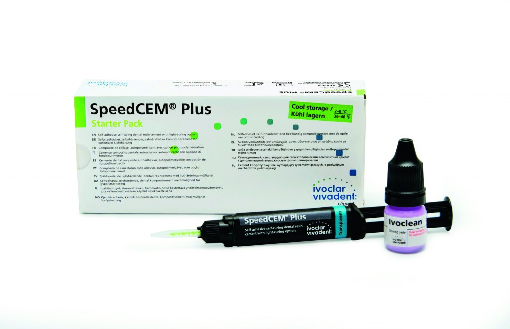 SPEEDCEM PLUS STARTER PACK TRANSPARENT 2.5G