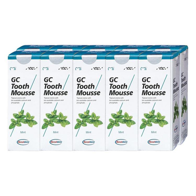 TOOTH MOUSSE MINT PACK 10 TUBE 462522