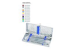 IMS CASSETTE DIN 13 INSTR. SURG. WHITE