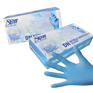 PUDERFREIE MEDIZINISCHE NITRIL-HANDSCHUHE MEDIUM